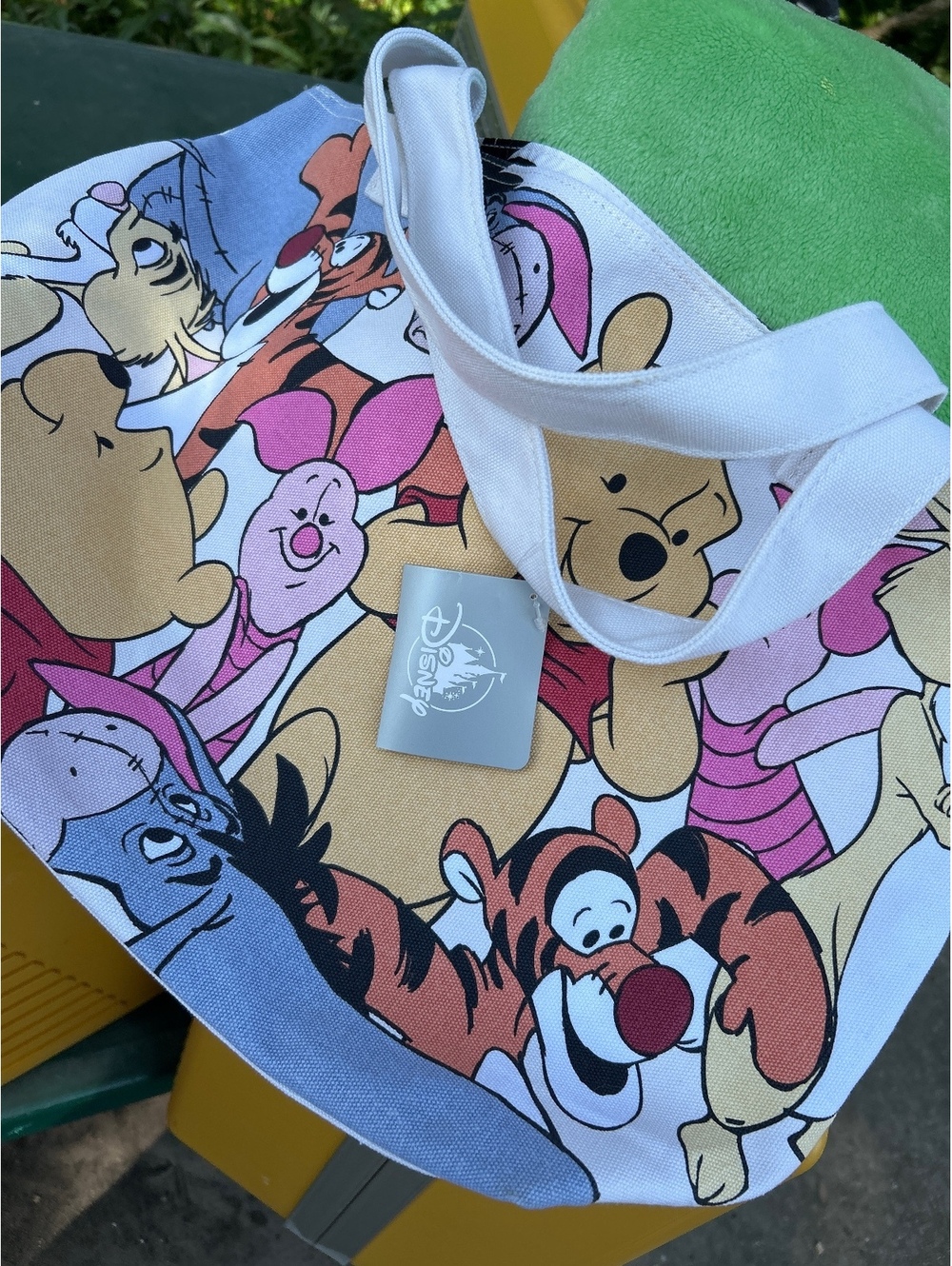 Disney Winnie the Pooh and Friends Canvas Tote Bag - Picture 3 of 6